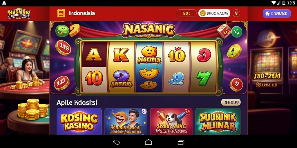 Tampilan grafis yang memukau dalam game.