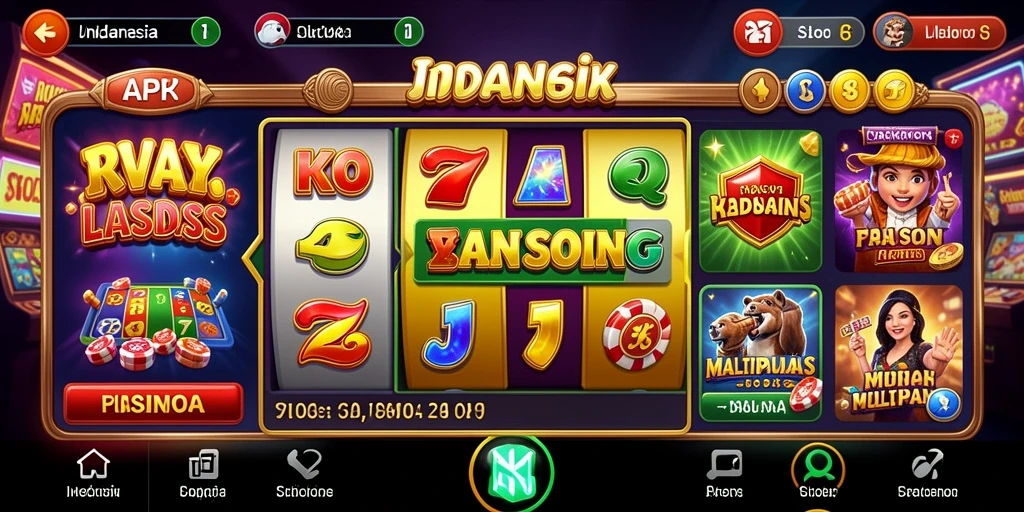 Tampilan utama NEX288 yang menarik dan interaktif.
