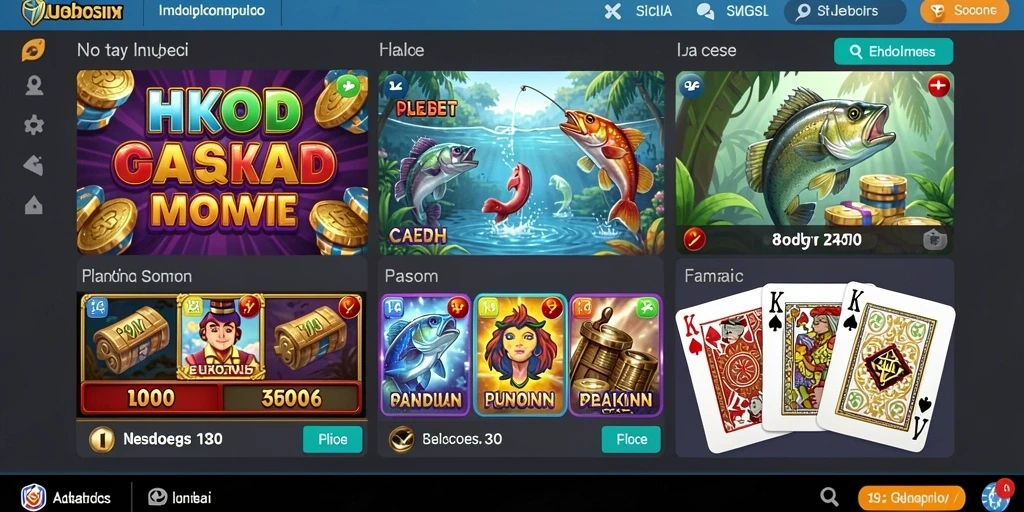 Screenshot menunjukkan tampilan grafis yang memukau.