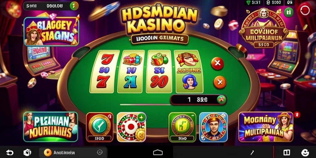 Screenshot pertama menunjukkan tampilan antarmuka yang menarik.