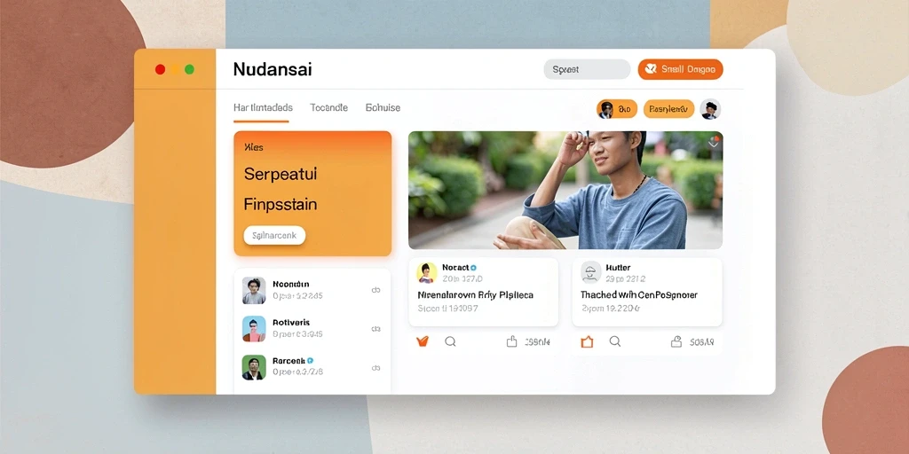 Tampilan antarmuka yang menarik dan modern.