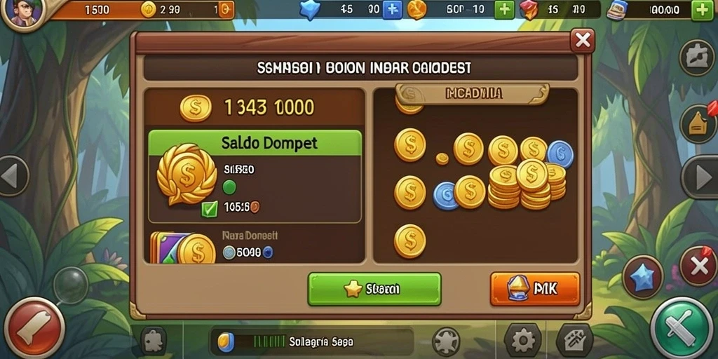 Tampilan awal aplikasi yang menarik untuk pengguna baru.